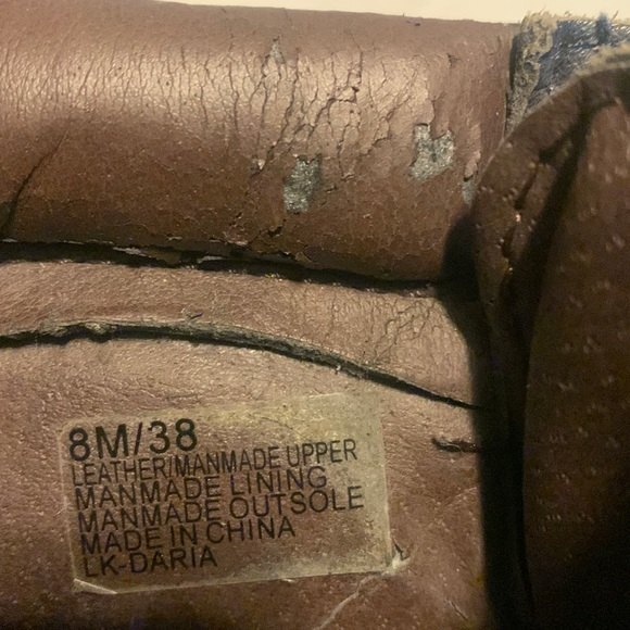 Lucky Brand Waterproof Boot Women 8M Leather Duck Muck Rain Green Black Classic - Picture 7 of 12